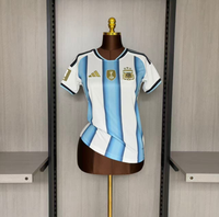 Camisa Feminina Oficial da Argentina 26/27 Baby Look - (+Pacth)