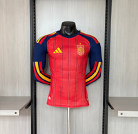 Camisa Oficial da Espanha 26/27 - Manga Longa