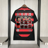 Camisa Oficial do CR Flamengo 25/26 - Tetracampeão da Libertadores 🏆