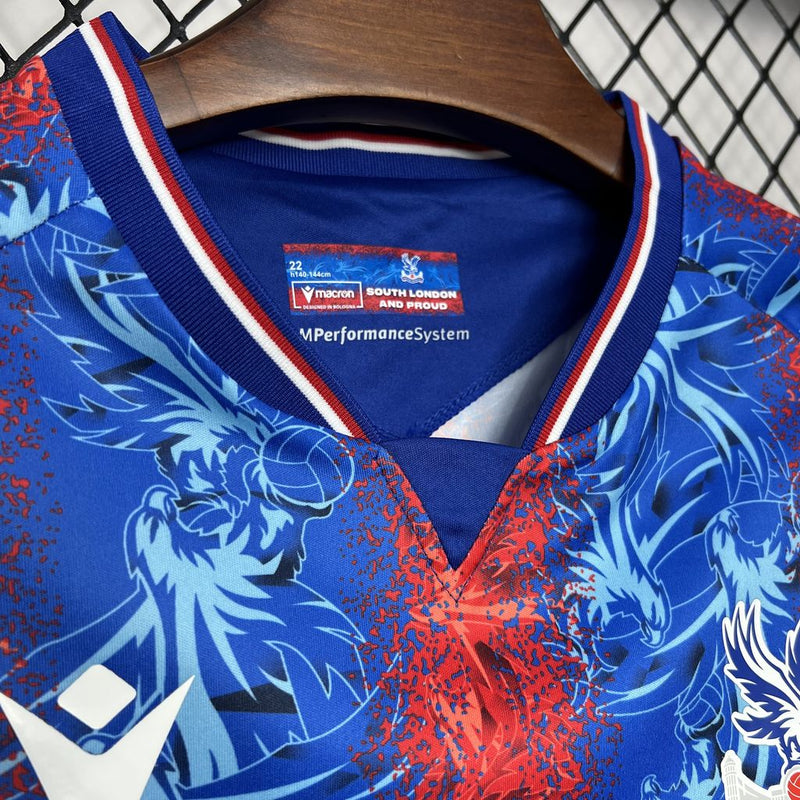 Conjunto Infantil Oficial do Crystal Palace 24/25 - Kids