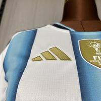 Cropped Oficial da Argentina 26/27 - Pacth Campeão