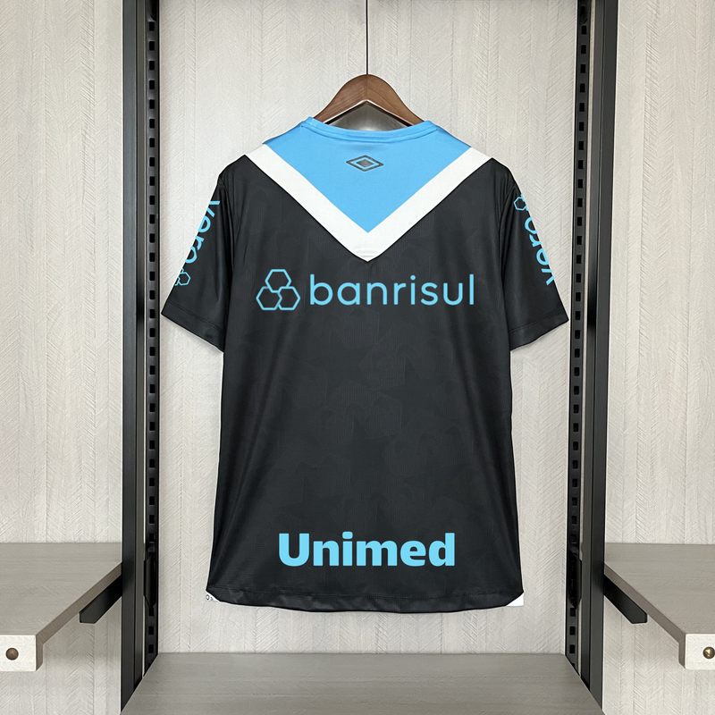 Camisa Oficial do Grêmio 24/25 Versão Torcedor - Completa com Patrócinios
