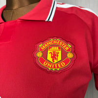 Camisa l Feminina Oficial do Manchester United 26/27 - Baby Look