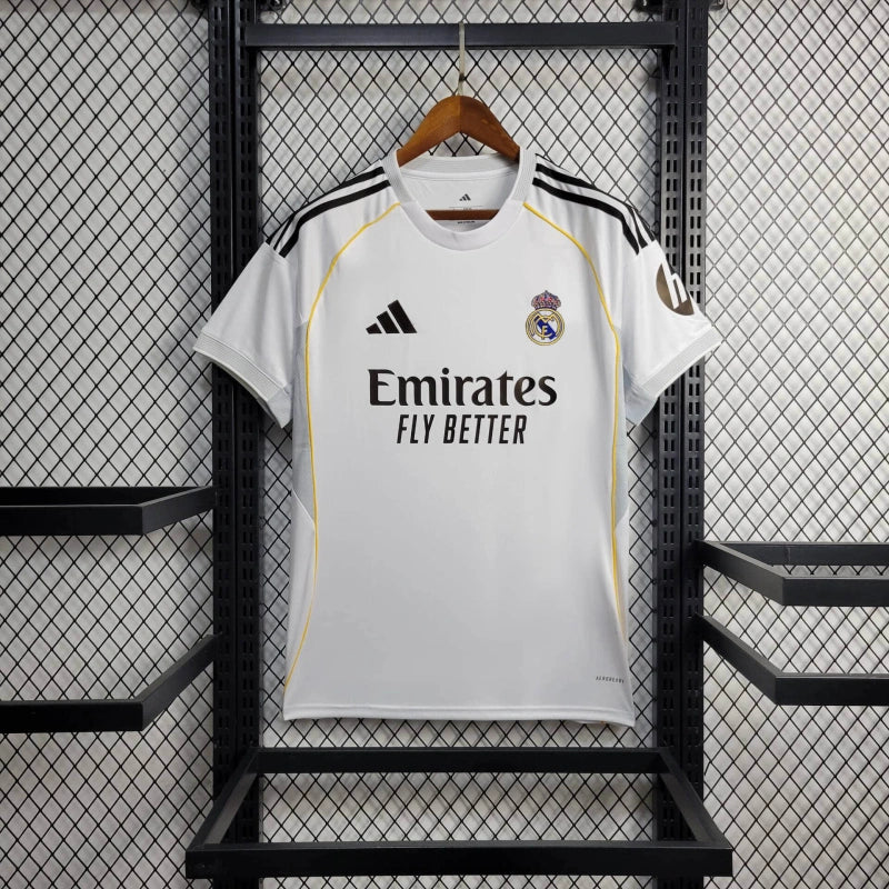 Camisa Oficial do Real Madrid 25/26 - Versão Torcedor