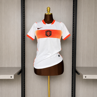 Camisa 2 Feminina Oficial da Holanda 26/27 - Baby Look