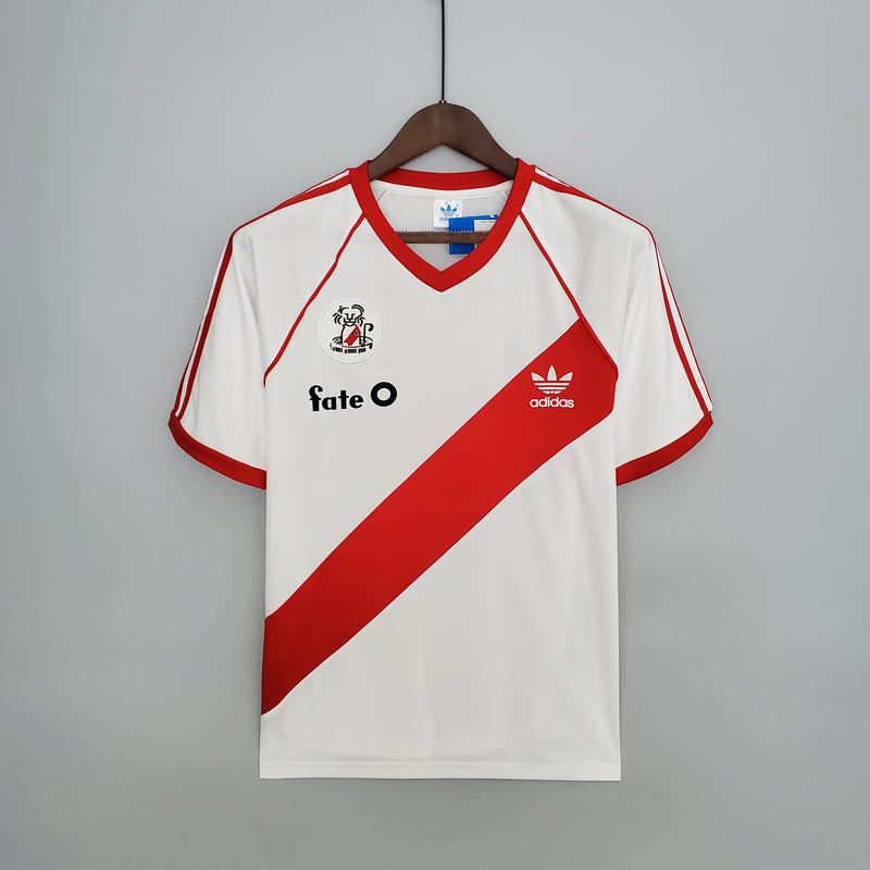 Camisa Retrô do River Plate 1986 - Versão Retrô