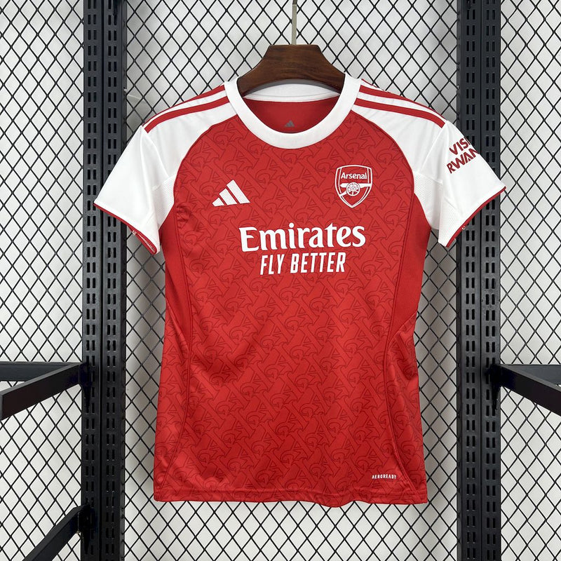 Camisa Feminina Oficial do Arsenal 25/26 - Baby Look