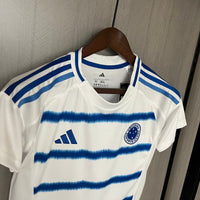 Camisa Feminia Oficial do Cruzeiro 25/26 - Baby Look