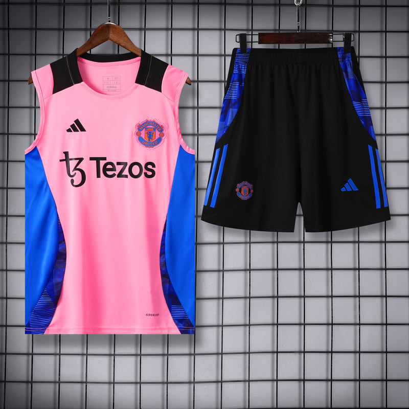 Kit Oficial do Manchester United 24/25 - Treino