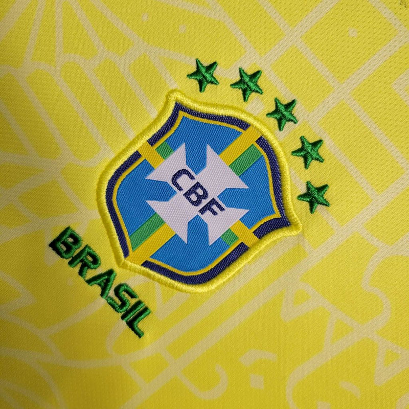 Conjunto Infantil Oficial Brasil 24/25 - Kids