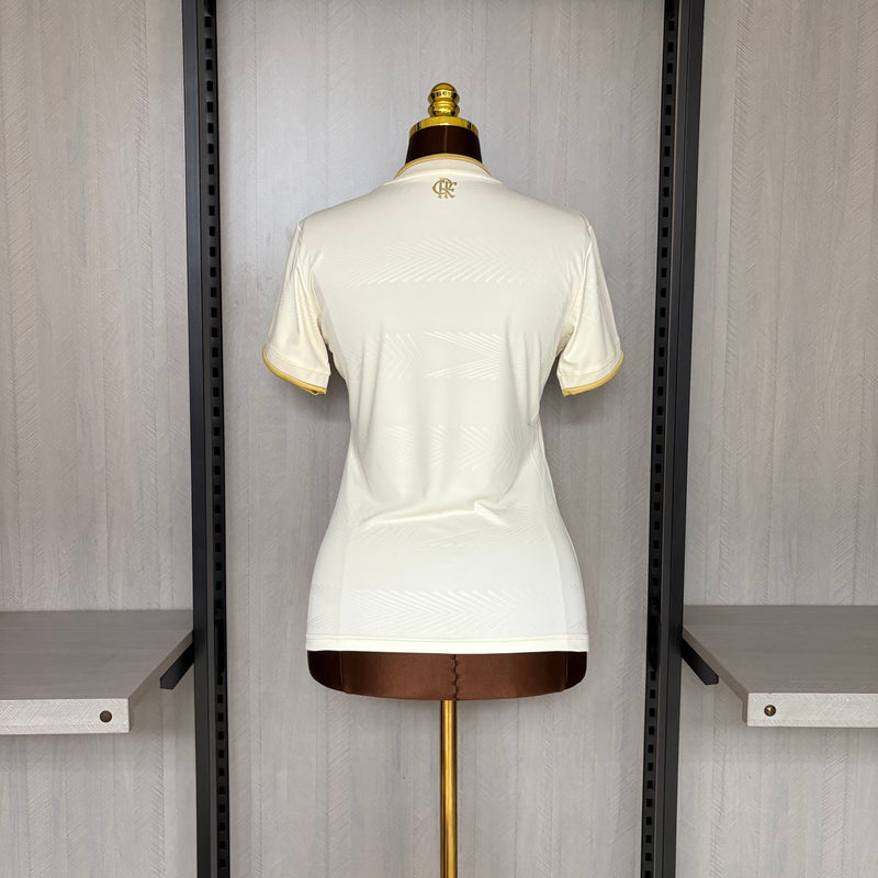 Camisa 3 Feminina Oficial do CR Flamengo 25/26 - Baby Look