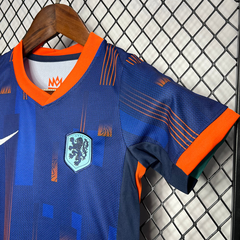 Conjunto Infantil Oficial da Holanda 24/25 - Kids