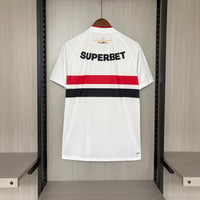 Camisa Oficial do São Paulo 26/27 Torcedor - Completa com Patrocínios