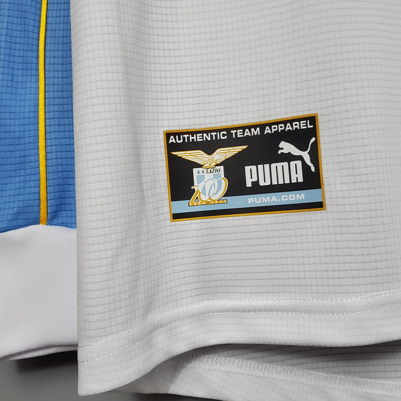 Camisa Retrô da Lazio 2000/2001 - Manga Longa