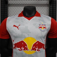 Camisa Oficial do RB Salzburg 25/26 - Versão Jogador