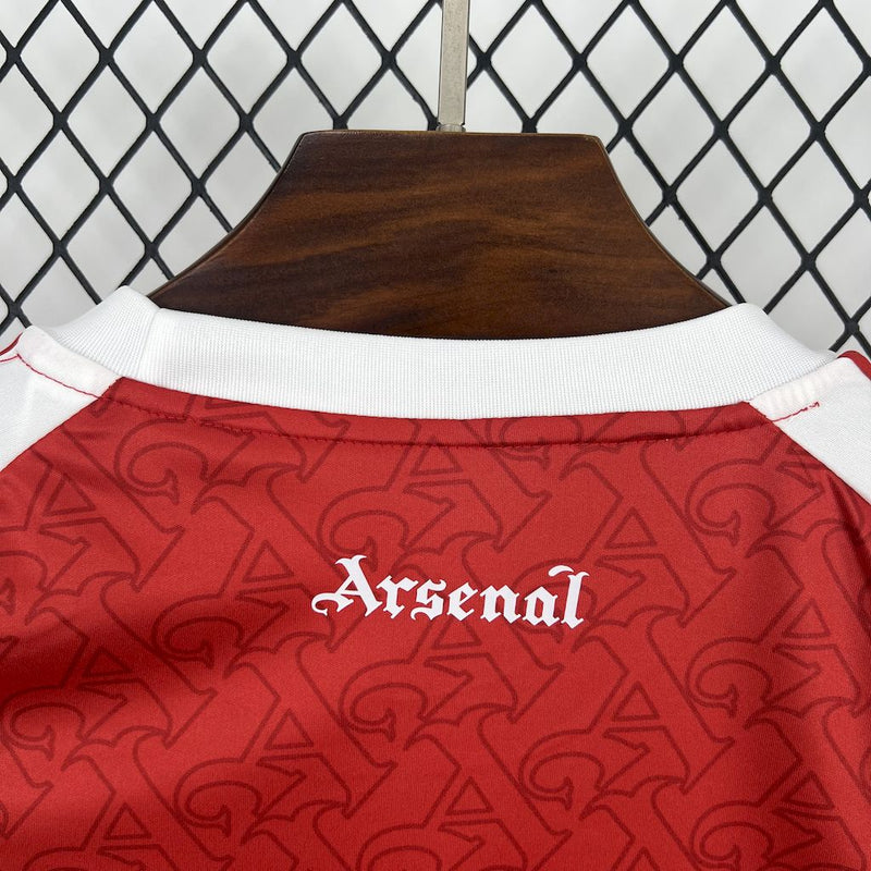 Camisa Feminina Oficial do Arsenal 25/26 - Baby Look