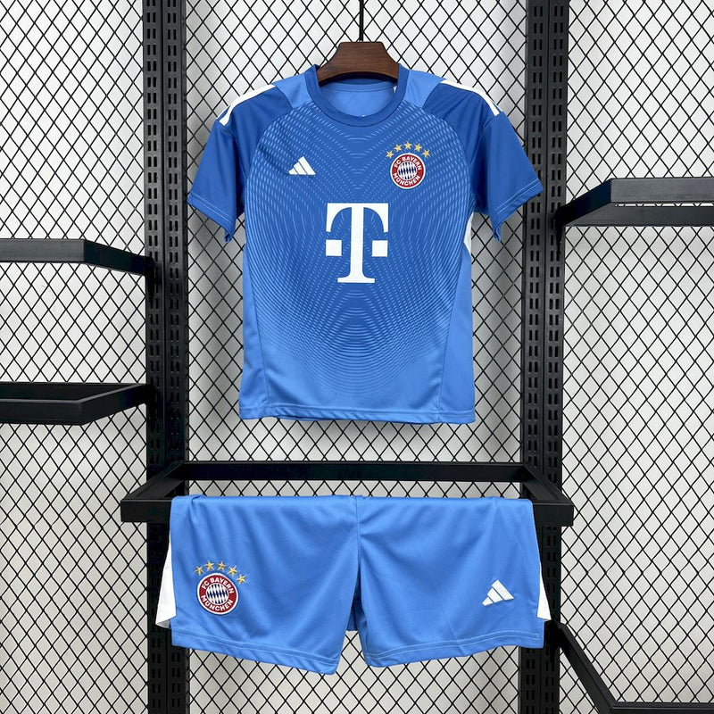Conjunto Infantil Oficial do Bayern de Munique 25/26 - Goleiro