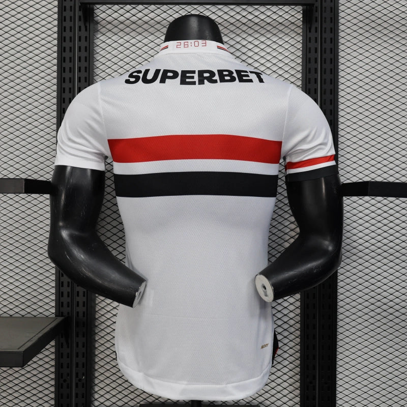 Camisa Oficial do São Paulo 25/26 - Versão Jogador