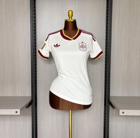 Camisa 2 Feminina Oficial da Espanha 26/27 Baby Look - (+Pacth)