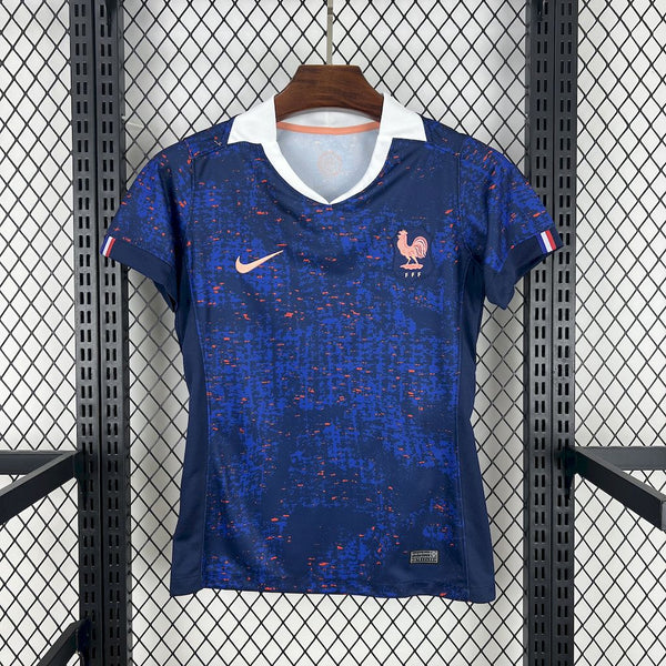 Camisa Feminina Oficial da França 25/26 - Baby Look