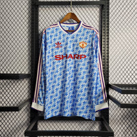 Camisa Retrô do Manchester United 1990/1992 - Manga Longa