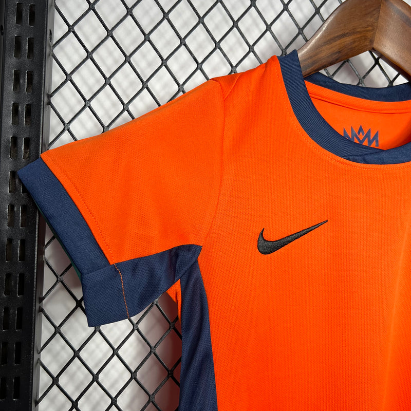 Conjunto Infantil Oficial da Holanda 24/25 - Kids