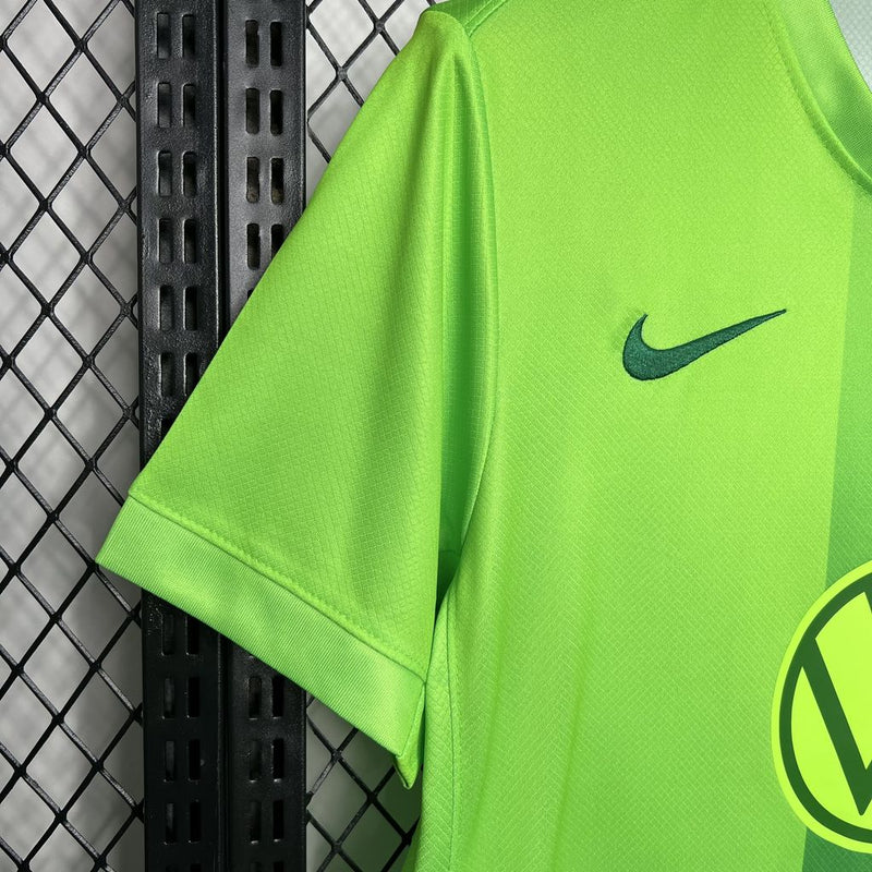 Camisa Oficial do Wolfsburg 24/25 - Versão Torcedor