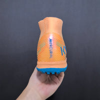 Chuteira Kylian Mbappe Society Mercurial Vapor 16 Elite TF