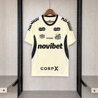 Camisa Oficial do Santos 26/27 Treino - Completa com Patrocínios