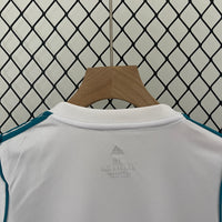 Conjunto Retrô Infantil Oficial do Real Madrid 2017/2018 - Kids