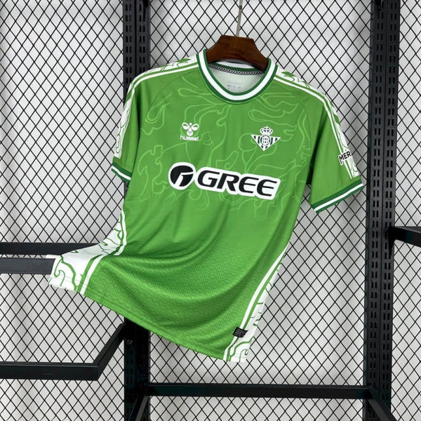 Camisa Oficial do Real Betis 25/26 Versão Torcedor - Pré Jogo