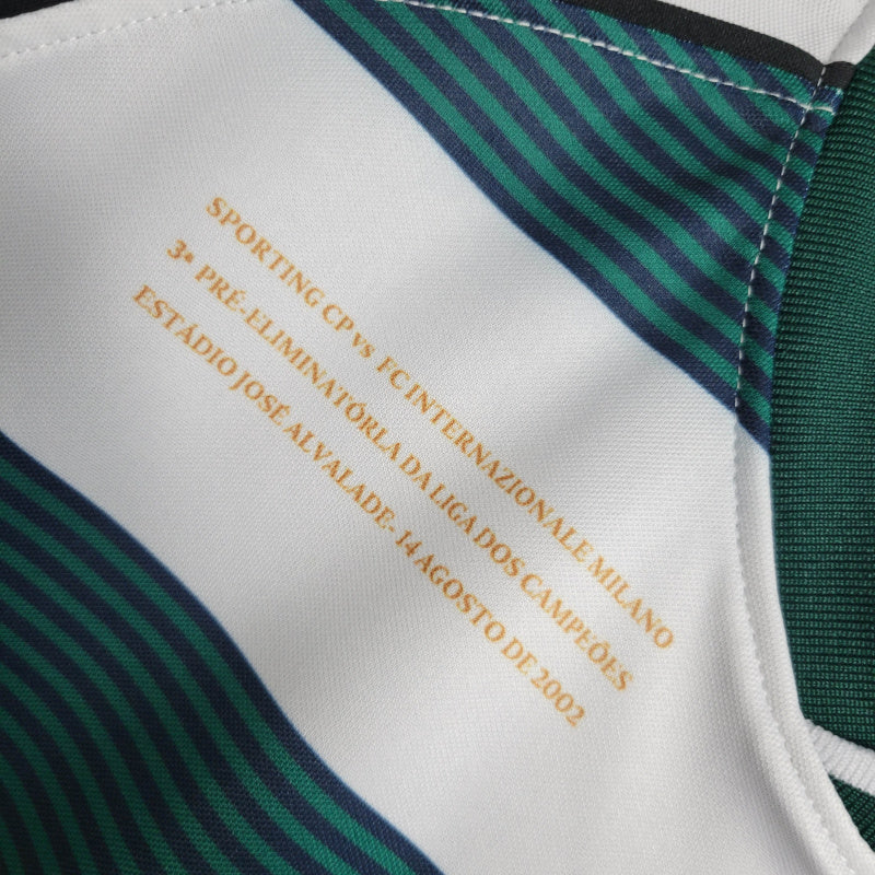 Camisa Retrô do Sporting 2001/2003