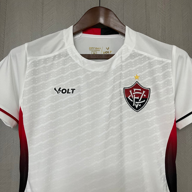 Camisa Feminina Oficial do Vitoria 25/26 - Baby Look