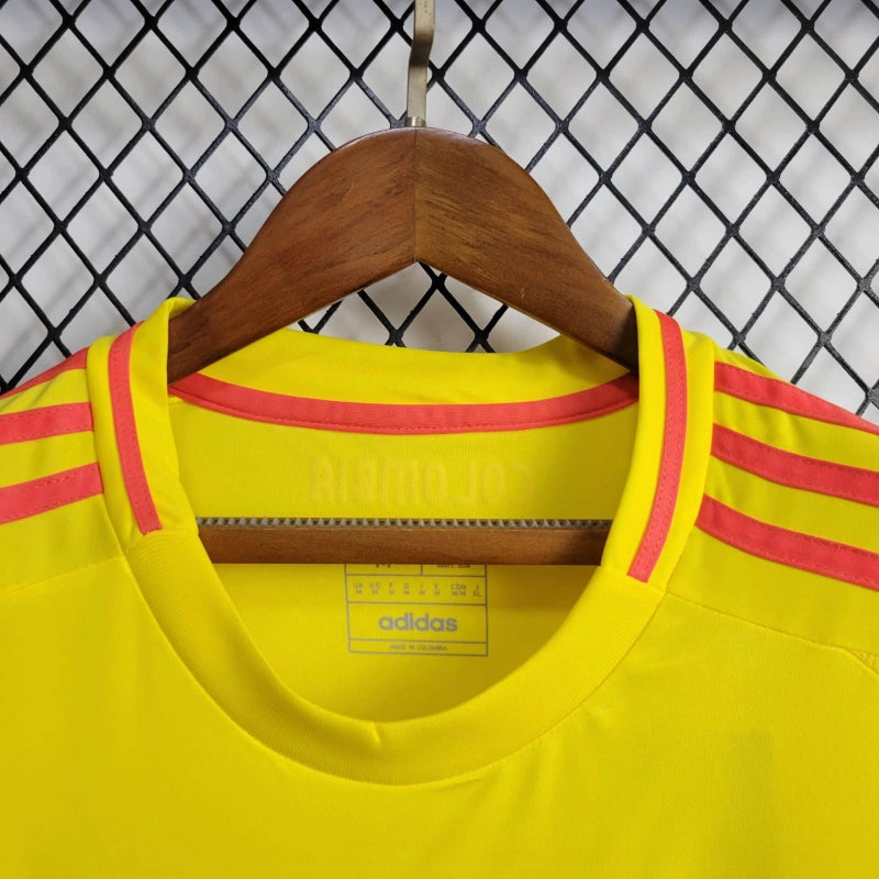 Camisa Feminina Oficial da Colômbia 24/25 - Baby Look