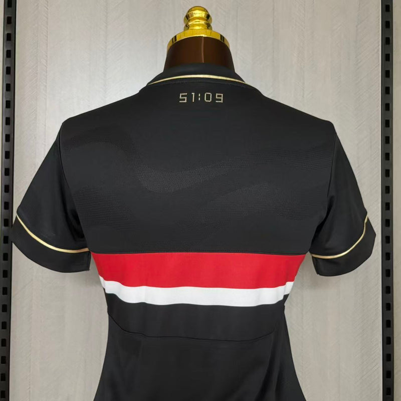 Camisa 3 Feminina Oficial do São Paulo 25/26 - Baby Look