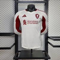 Camisa Oficial do Liverpool 25/26 - Manga Longa