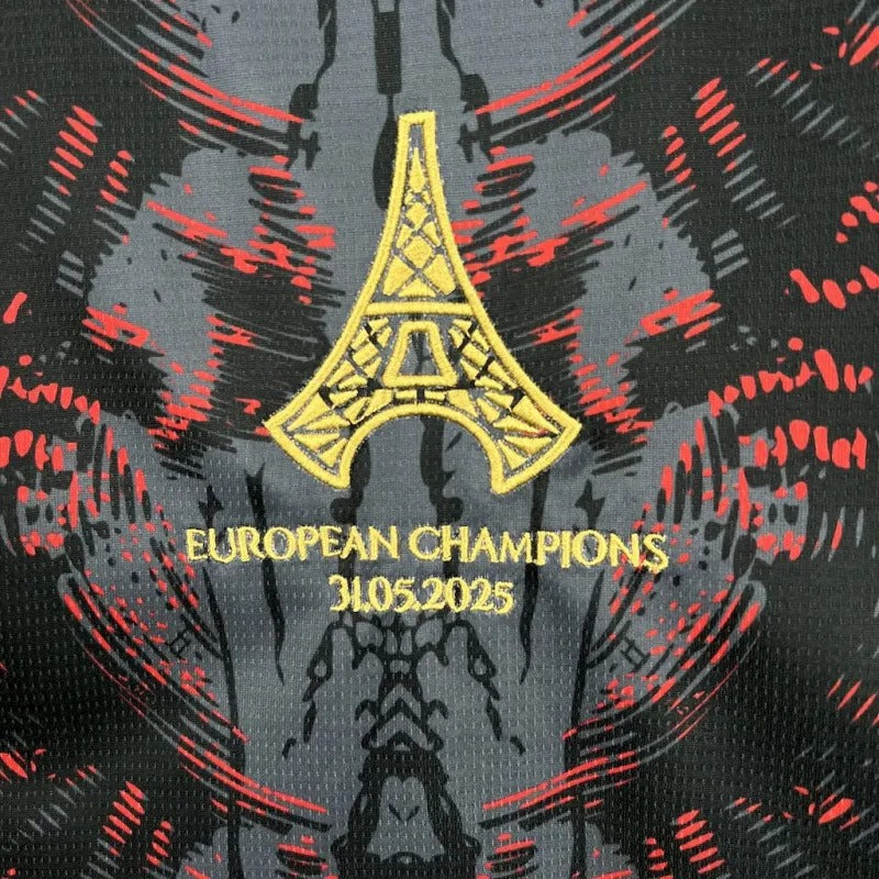 Camisa Oficial do PSG 25/26 - Campeões da Europa