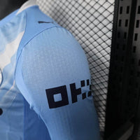 Camisa Oficial do Manchester City 25/26 - Manga Longa