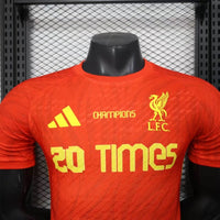Camisa Oficial do Liverpool 25/26 - Versão Jogador