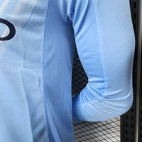 Camisa Oficial do Manchester City 25/26 - Manga Longa