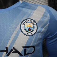 Camisa Oficial do Manchester City 25/26 - Manga Longa