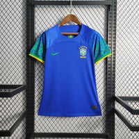 Camisa 2 Feminina Oficial do Brasil 22/23 Baby Look - Copa do Mundo
