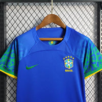 Camisa 2 Feminina Oficial do Brasil 22/23 Baby Look - Copa do Mundo