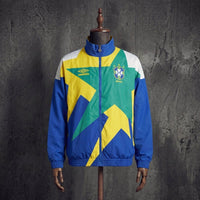 Jaqueta Corta Vento Retrô do Brasil 1994 - Copa do Mundo