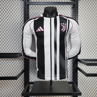 Camisa Oficial da Juventus 25/26 - Manga Longa