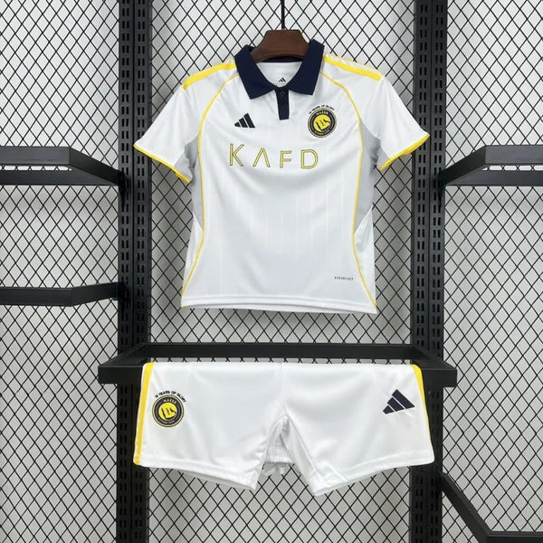 Conjunto Infantil Oficial do Al-Nassr 25/26 - Kids