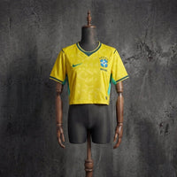 Cropped Feminino Oficial do Brasil 2026 - Copa do Mundo