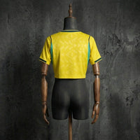 Cropped Feminino Oficial do Brasil 2026 - Copa do Mundo