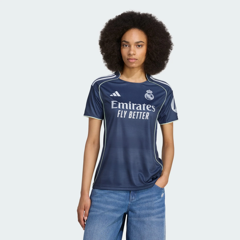 Camisa Feminina Oficial do Real Madrid 25/26 - Baby Look