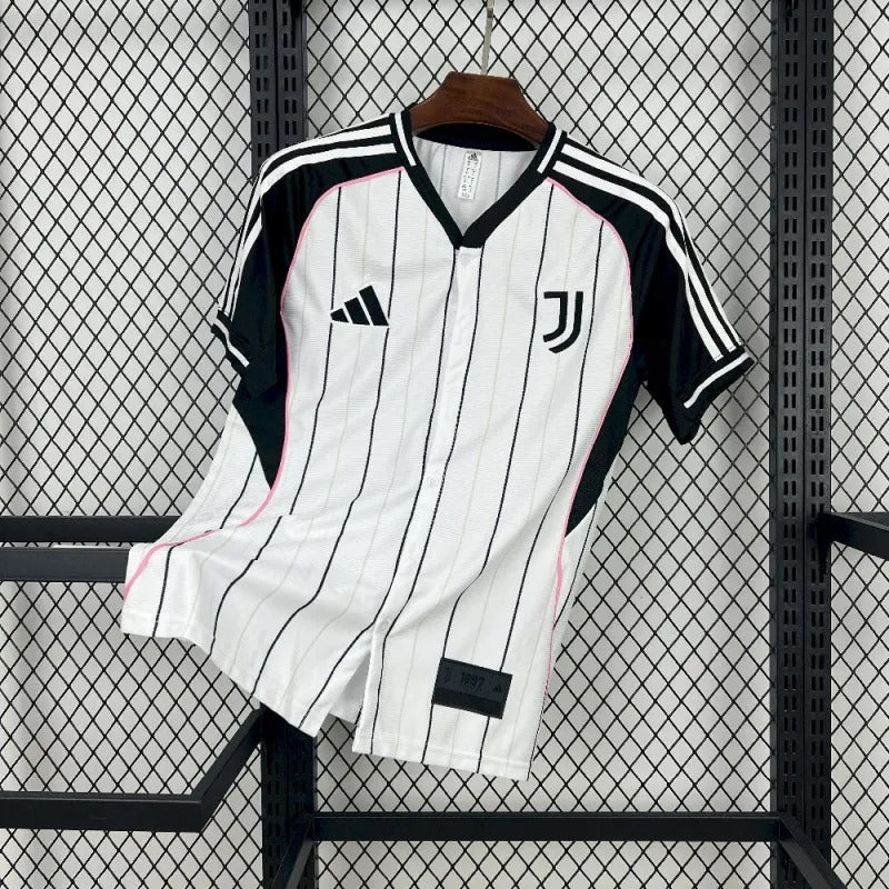 Camisa Oficial da Juventus 25/26 - Us Pack Baseball